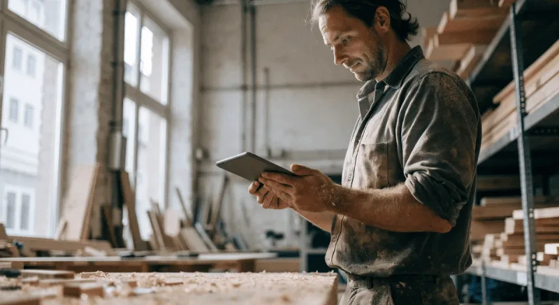 Mitarbeiter im Handwerk nutzen digitalen Kummerkasten